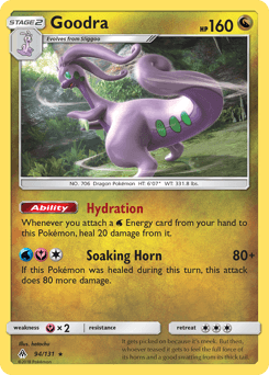 Goodra - Reverse Holofoil