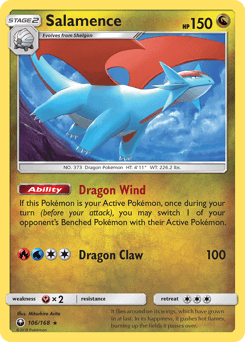 Salamence - Reverse Holofoil