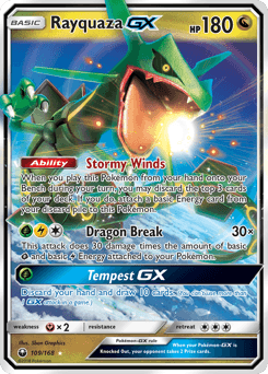Rayquaza-GX - Holofoil