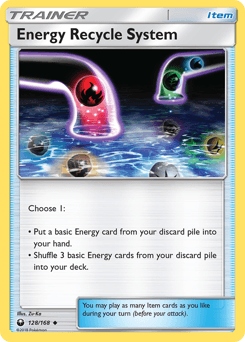 Energy Recycle System - Normal