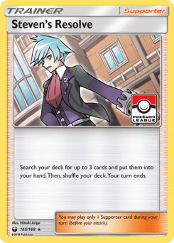Steven's Resolve - Reverse Holofoil
