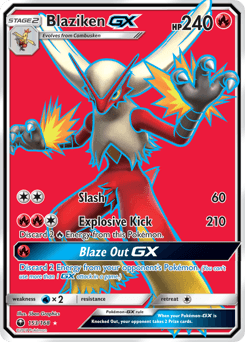 Blaziken-GX - Holofoil