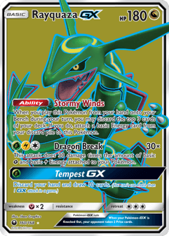 Rayquaza-GX - Holofoil