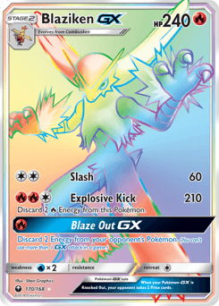 Blaziken-GX - Holofoil