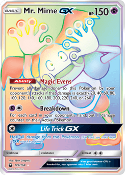 Mr. Mime-GX - Holofoil