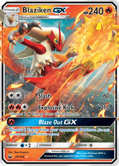 Blaziken-GX - Holofoil