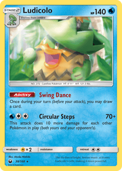 Ludicolo - Reverse Holofoil