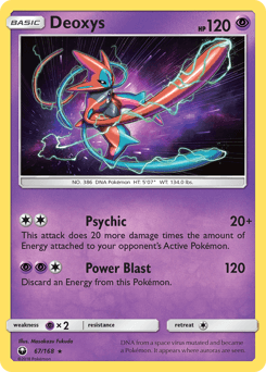 Deoxys - Reverse Holofoil