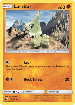 Larvitar - Normal