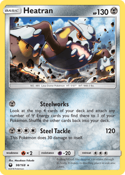 Heatran - Reverse Holofoil