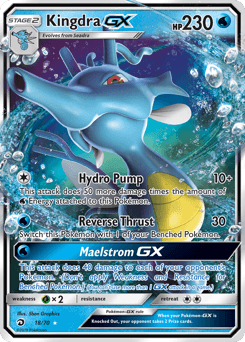 Kingdra-GX - Holofoil