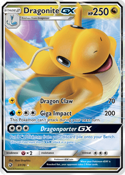 Dragonite-GX - Holofoil