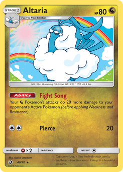 Altaria - Reverse Holofoil