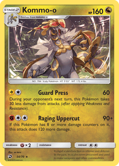 Kommo-o - Reverse Holofoil