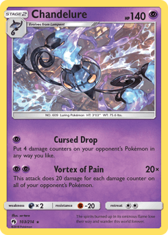 Chandelure - Reverse Holofoil