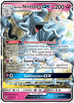 Alolan Ninetales-GX - Holofoil