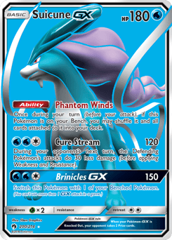 Suicune-GX - Holofoil