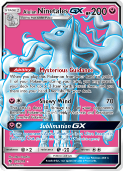 Alolan Ninetales-GX - Holofoil
