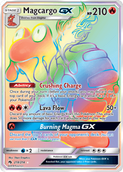 Magcargo-GX - Holofoil