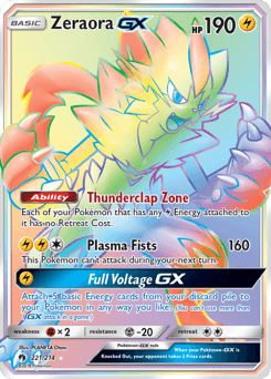 Zeraora-GX - Holofoil