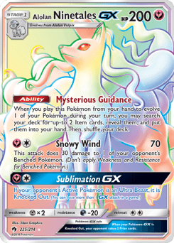 Alolan Ninetales-GX - Holofoil