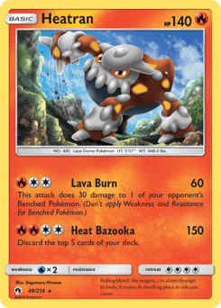 Heatran - Reverse Holofoil