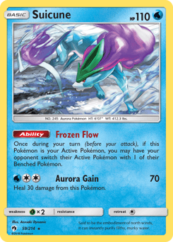 Suicune - Reverse Holofoil