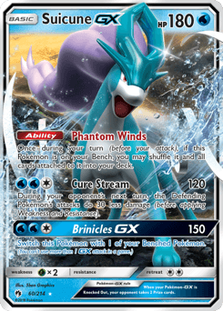 Suicune-GX - Holofoil