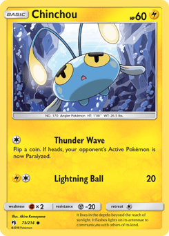 Chinchou - Normal