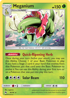 Meganium - Reverse Holofoil