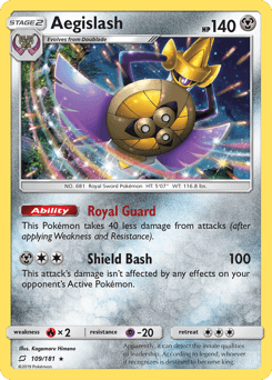 Aegislash - Reverse Holofoil