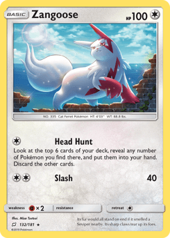 Zangoose - Reverse Holofoil