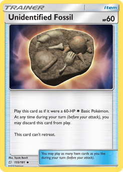Unidentified Fossil - Normal