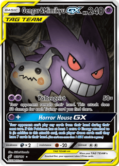 Gengar & Mimikyu-GX - Holofoil