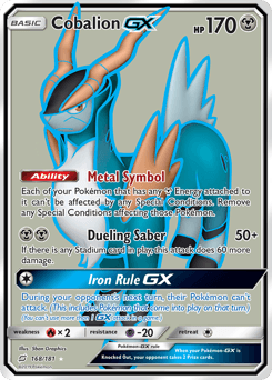 Cobalion-GX - Holofoil