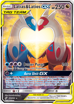 Latias & Latios-GX - Holofoil