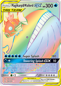 Magikarp & Wailord-GX - Holofoil