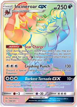 Incineroar-GX - Holofoil