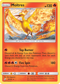 Moltres - Reverse Holofoil