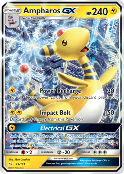 Ampharos-GX - Holofoil