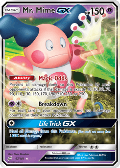 Mr. Mime-GX - Holofoil