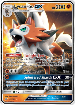 Lycanroc-GX - Holofoil