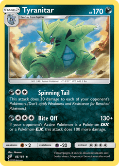 Tyranitar - Reverse Holofoil