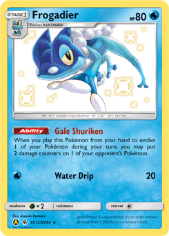 Frogadier - Holofoil