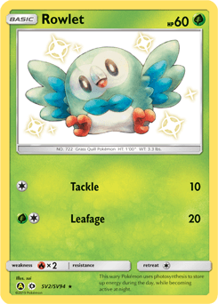 Rowlet - Holofoil