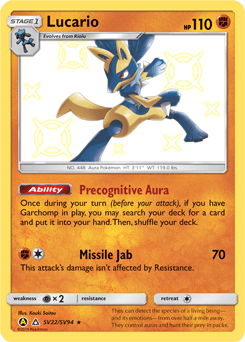 Lucario - Holofoil