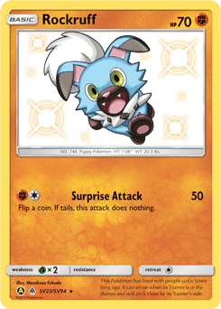 Rockruff - Holofoil