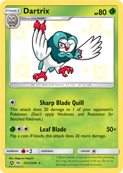 Dartrix - Holofoil