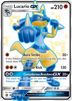 Lucario-GX - Holofoil