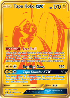 Tapu Koko-GX - Holofoil